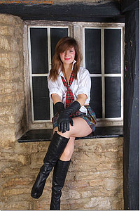 Girls In Leather Boots Picture